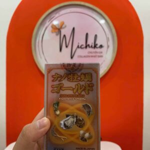 Tinh chất hàu Nano Oyster Gold Nichiei Bussan 120 viên - mặt trước hộp