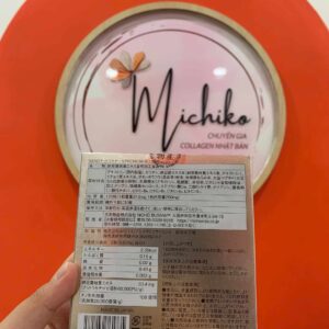 Nattokinase Nano Nichiei Bussan 120 viên - nhãn thành phần