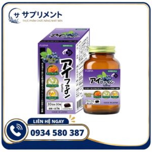 Viên uống Bổ Mắt Lutein Eyefine Fujina Nhật Bản 30 viên