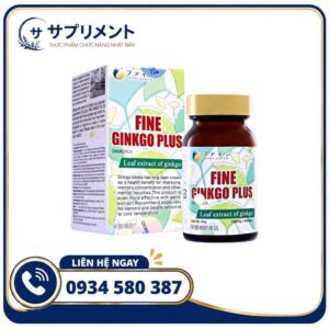 Viên uống Bổ Não Ginkgo Biloba Plus Fine Japan 400 viên