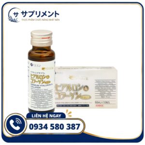 Nước uống Collagen Yến Hyaluron Plus Fine Japan 10 chai