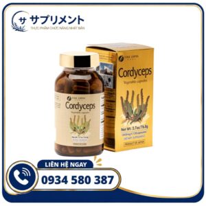 Viên uống Đông Trùng Hạ Thảo Cordyceps Fine Japan 120 viên