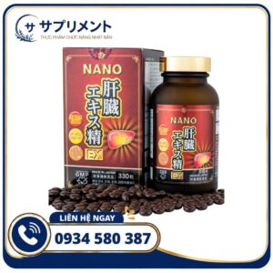 Viên uống Giải Độc Gan EX Nano Nichiei Bussan 330 viên