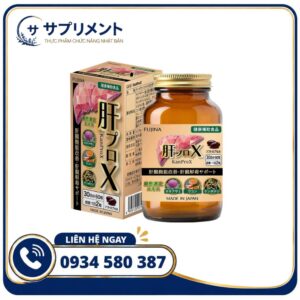 Viên uống Giải Độc Gan Kanprox Fujina 60 viên