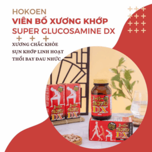 Glucosamine DX Hokoen 300 viên Nhật Bản