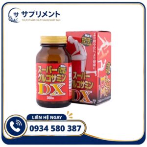 Viên uống Xương Khớp Glucosamine DX Hokoen Nhật Bản 300 viên