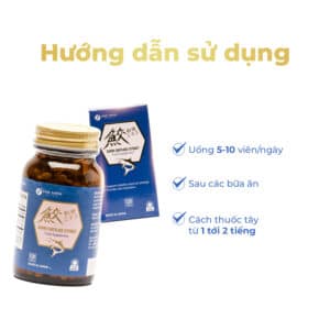 Cách dùng sụn vi cá mập Fine Japan 5-10 viên mỗi ngày