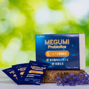 Men vi sinh Megumi Probiotics Fujina bột uống vị sữa chua