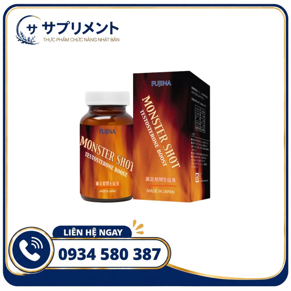 Viên uống Monster Shot Fujina 150 viên Viên uống Monster Shot Fujina 150 viên