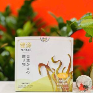 Nano Fucoidan Kengen Nichiei Bussan 60 gói - hộp 60 gói