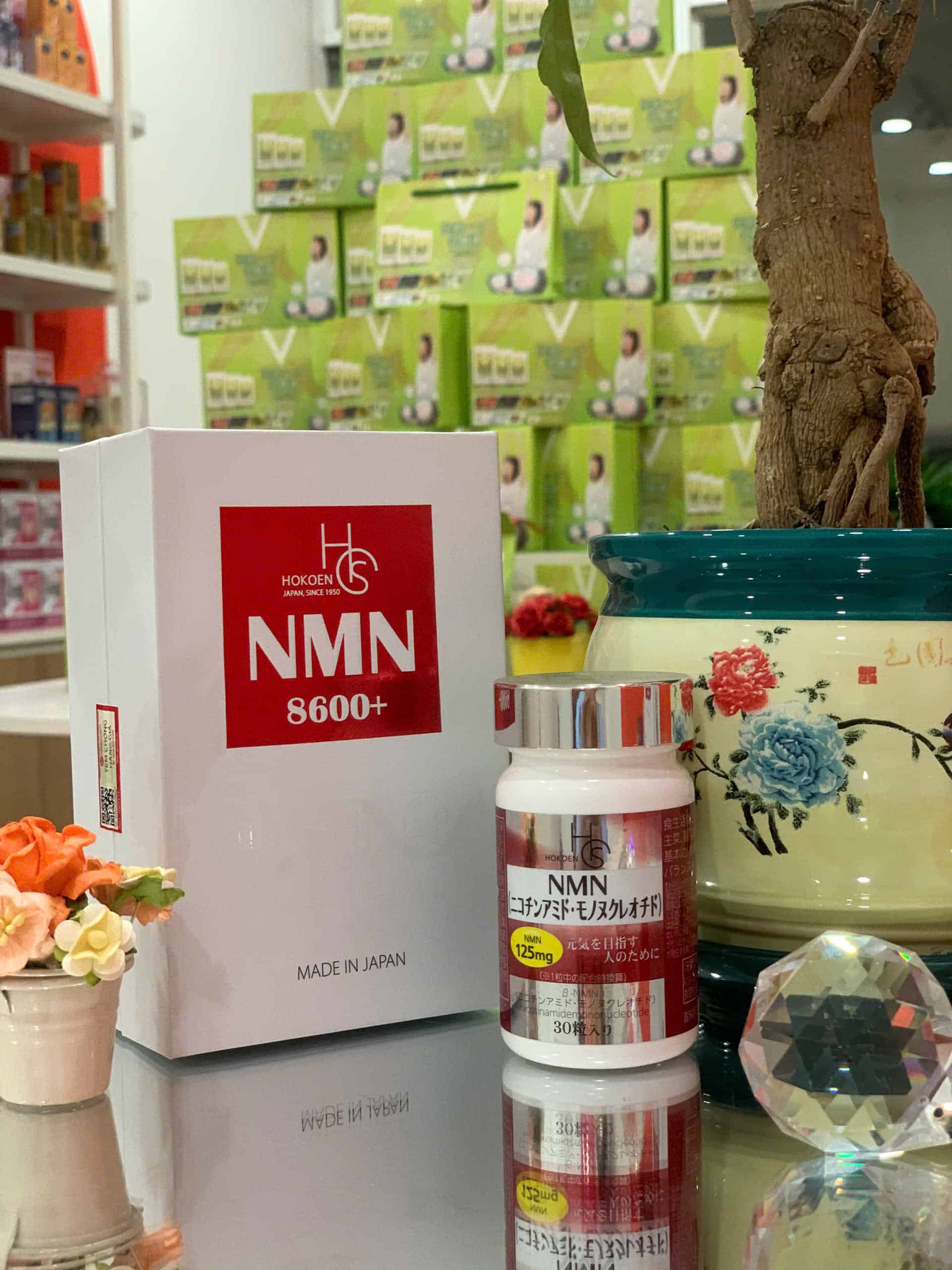 nmn-hokoen-30-vien-2 Hộp và lọ NMN Hokoen 30 viên